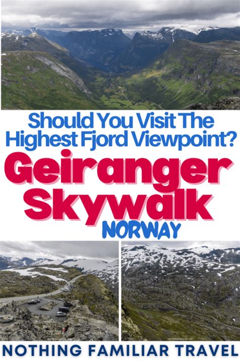 Geiranger Skywalk: How to See Europe's Highest Fjord Viewpoint