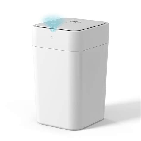 Amazon Airvention White Motion Sensor Touchless Trash Can 4