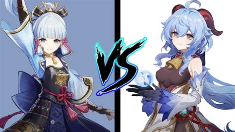 AYAKA VS GANYU QUAL MELHOR DPS DE CRYO GENSHIN IMPACT YouTube