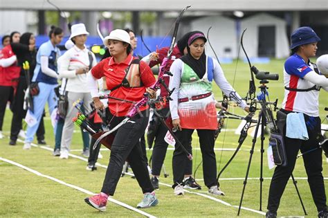 Panahan Individu Recurve Putri Asian Games 2022 ANTARA Foto