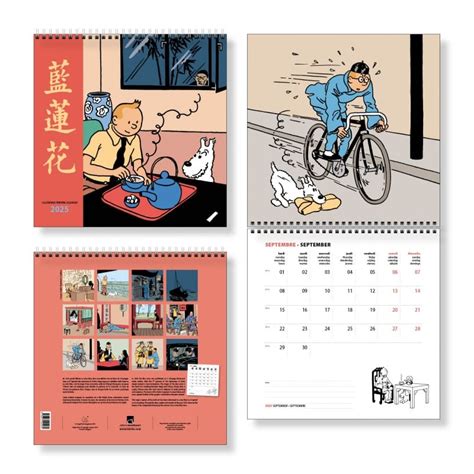 Kalender Kuifje 2025 Home BOUTIQUE TINTIN Tintin Boutique