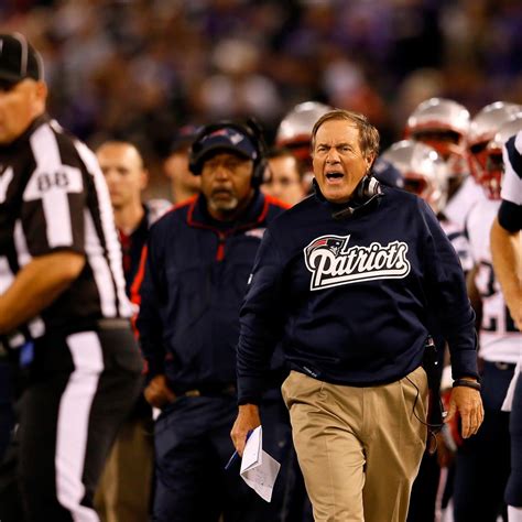 Bill Belichick Grabs Referee: Pats Coach Must Be Fined for Post-Game ...