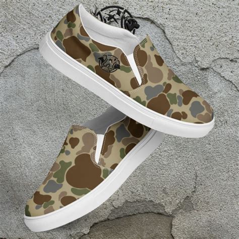 Old School Camo Canvas Boat Shoes – Windsor Wildlife