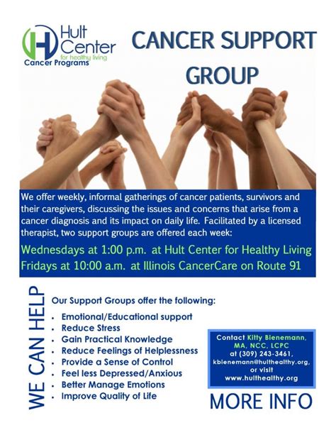 Individual Counseling And Support Groups Hult Center For Healthy Living