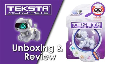 Teksta Micro Pets Puppy Unboxing And Review Youtube