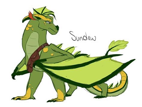 Sundew By Simatra On Deviantart Wings Of Fire Dragons Wings Of Fire Fire Art