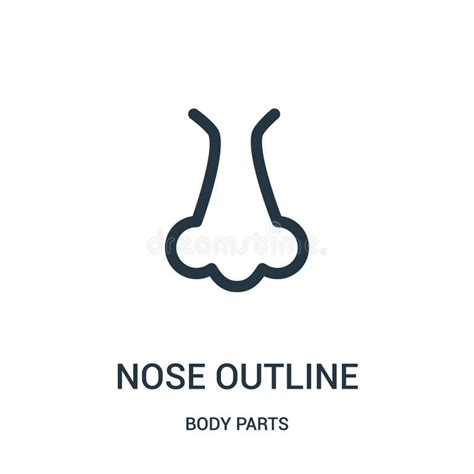 Nose Outline Stock Illustrations – 25,581 Nose Outline Stock ...