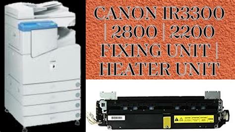 Canon Ir Fixing Unit Canon Ir Fixing Unit Canon Ir