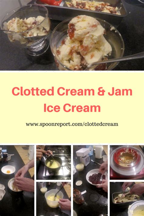 Clotted Cream & Jam Ice Cream Recipe - Spoon Report