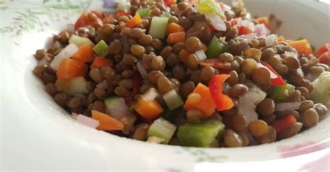 Ensalada De Lentejas Receta De Alex Cookpad