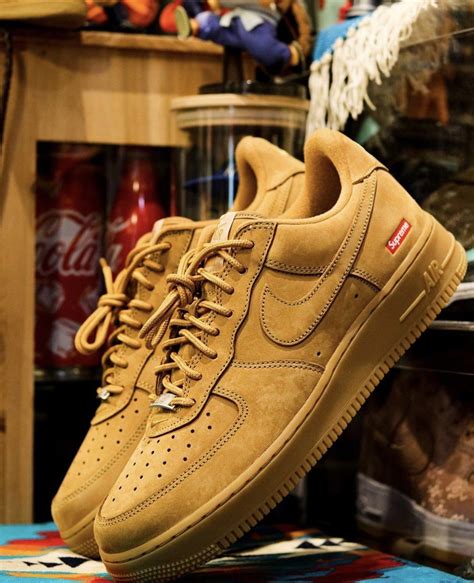 Supreme X Nike Air Force Low Flax Confirmed For Fw House Of Heat