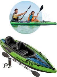 Intex Challenger K Kayak Oppbl Sbar Kajakk For Personer Med