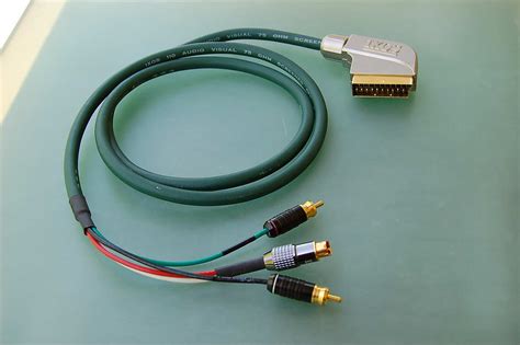 IXOS 110 / Audio Video Kabel mit Scart ---> Cinch/RCA und S-Video ...