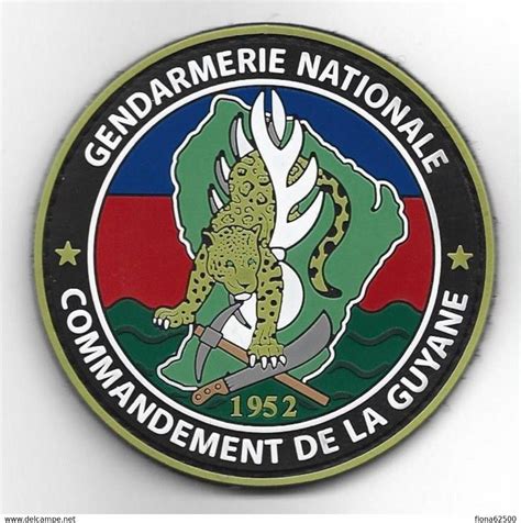 Ecussons Tissu ECUSSON PATCH PVC GENDARMERIE NATIONALE