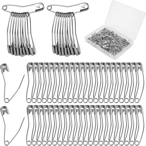 100pcs Curved Safety Pins 1 26 Inch Sewing Safety Pins Curved Basting