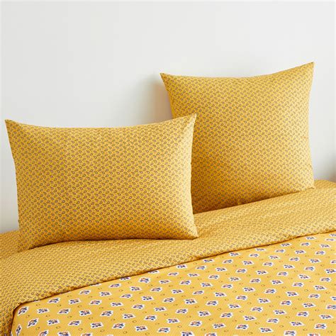 Linge de lit Pompadour jaune - Linvosges