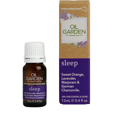 Oil Garden Sleep 100 Pure Essential Oil Blend 12ml Woolworths