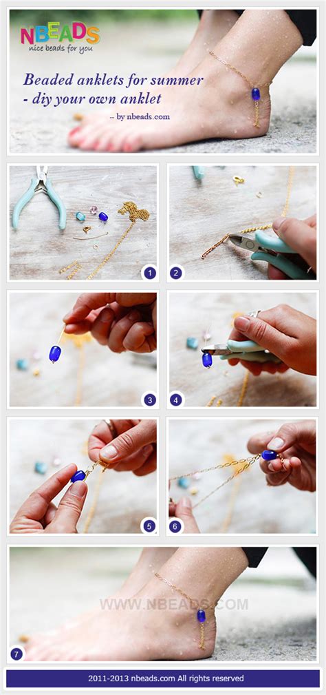 Beaded Anklets for Summer - DIY Your Own Anklet – Nbeads