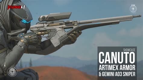 Canuto Quirinus Tech Artimex Armor And Gemini A03 Sniper Rifle Showcase