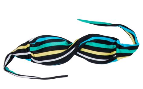 Bikini Bandeau Oberteil Gestreift Soutien Galaxy Bikini Brasil Shop