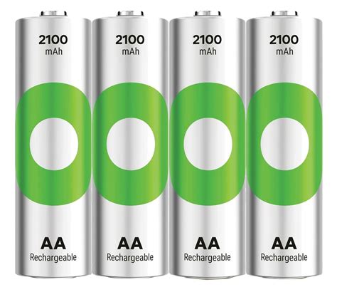 Gp Recyko Nimh Akku Mignon Aa Hr06 1 2v 2100mah 4 Stück Online