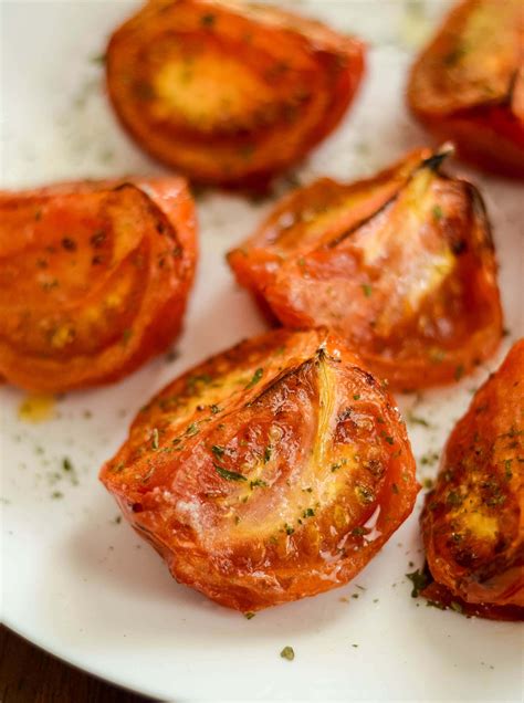 Air Fryer Roasted Tomatoes Easy Side Dish Air Fryer Fanatics