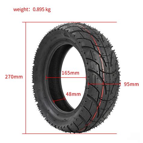 Inch Road Off Road Tubeless Tyre For X For For For Kugoo