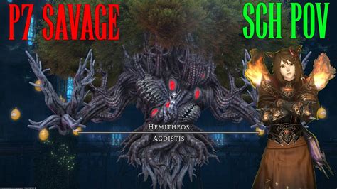 Ffxiv Abyssos The Seventh Circle Savage P7s Sch Pov Youtube