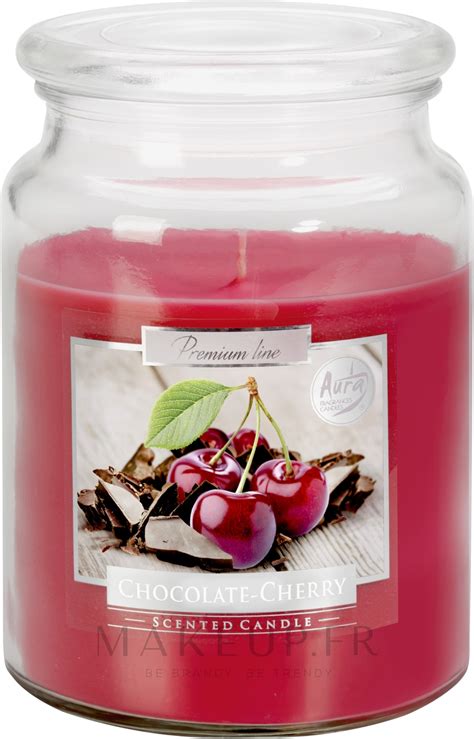 Bispol Premium Line Scented Candle Chocolate Cherry Bougie Parfum E