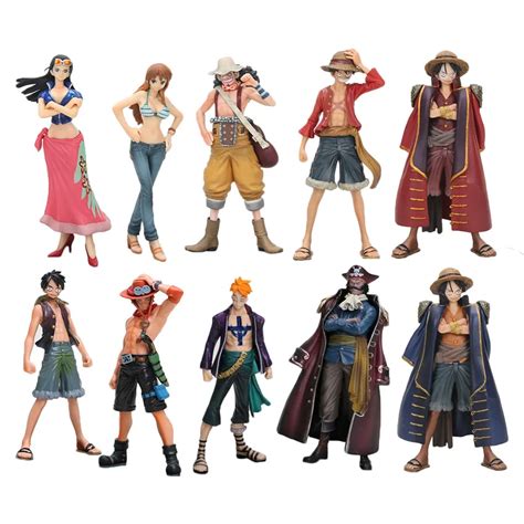 One Piece Characters Action Figures 2 Pcs/Set