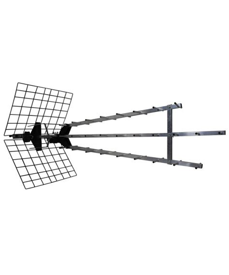 Antena Exterior UHF HD Triple Amplificada 57 DB 4K Compatible 4G