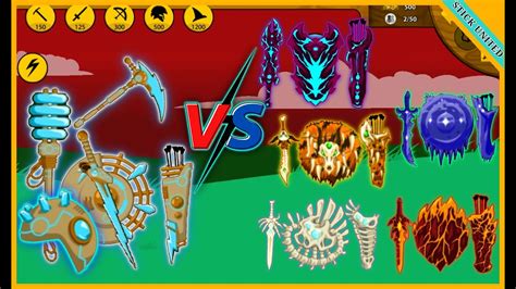 VOLTAIC ARMY VS ALL ARMY TRIBES SKIN ICE UNDEAD LAVA VAMP SAVAGE MEGA