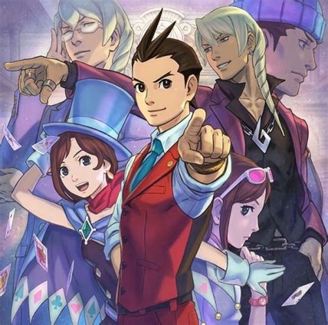 Ace Attorney Apollo Justice Professor Layton Phoenix Wright Court