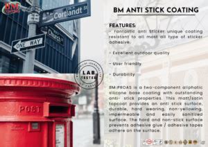 BM ANTISTICK COATING BM Coating Chemical Sdn Bhd