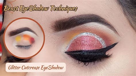 Here S How To Do The Most Beautiful Glittery Cut Crease Eye Makeup Look