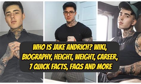 Who is Jake Andrich? Wiki, Biography, Height, Weight, Career, 7 Quick ...