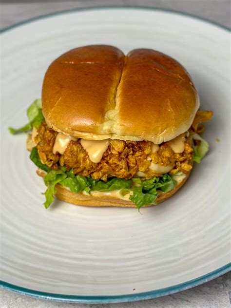 Crispy Junior Chicken Burger Recipe (Better than McDonald's) - Maja's ...