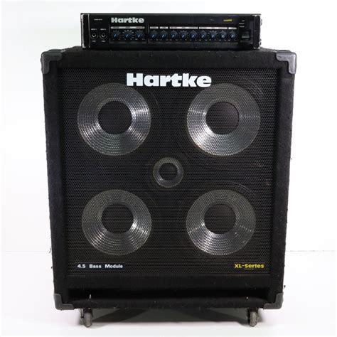 Hartke Bass System (4.5XL Bass Cabinet and HA4000 Bass Amplifier)