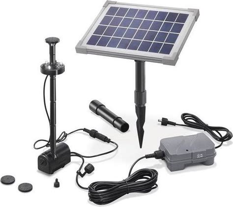 Esotec Solar Pompsysteem Rimini Met LED Verlichting Bol