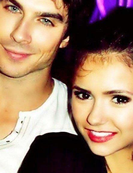 Ian Somerhalder And Nina Dobrev Delena Tvd Serie The Vampire Diaries