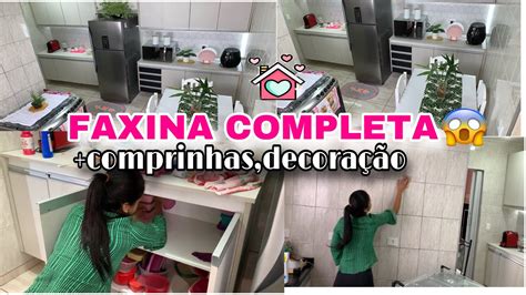 Faxina Detalhada Completa Limpeza E Organiza O Comprinhas Para O Lar