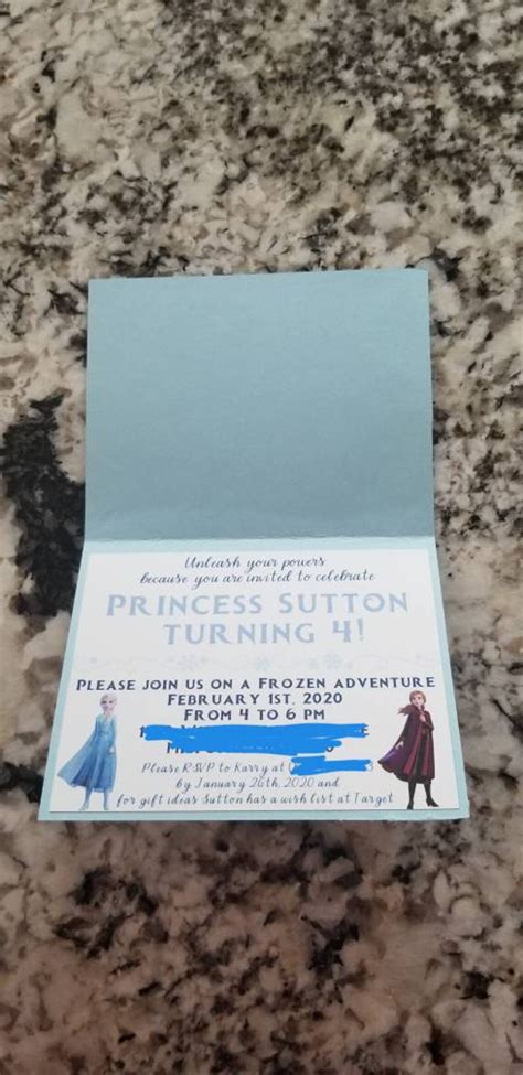 Frozen 2 Elsa and Anna Birthday Invitations - Etsy