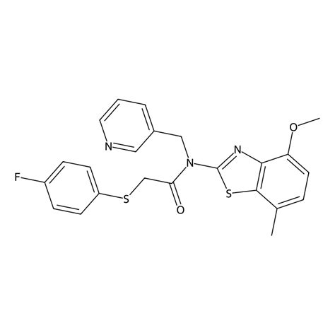 Buy Fluorophenyl Thio N Methoxy Methylbenzo D Thiazol Yl