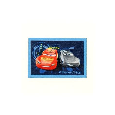 Ecussons Rectangle Duo Disney Pixar Cars