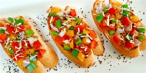 Veggie Loaded Bruschetta Recipe Mads Cookhouse