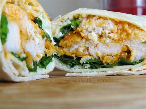 Sparkle Me Pink My Legendary Crispy Chicken Wrap Recipe