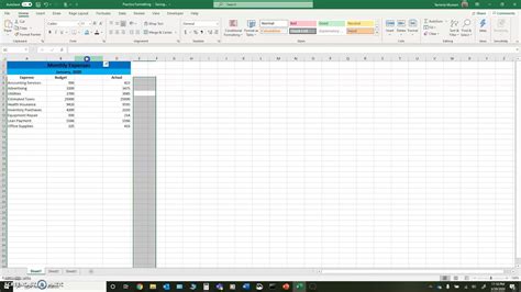 Cis Excel Spreadsheet Formatting Youtube