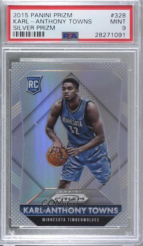 Panini Prizm Rookies Silver Prizm Karl Anthony Towns Rc