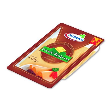 Mlekpol Ser Gouda Wędzona w plastrach 150 g 13741080335 Allegro pl