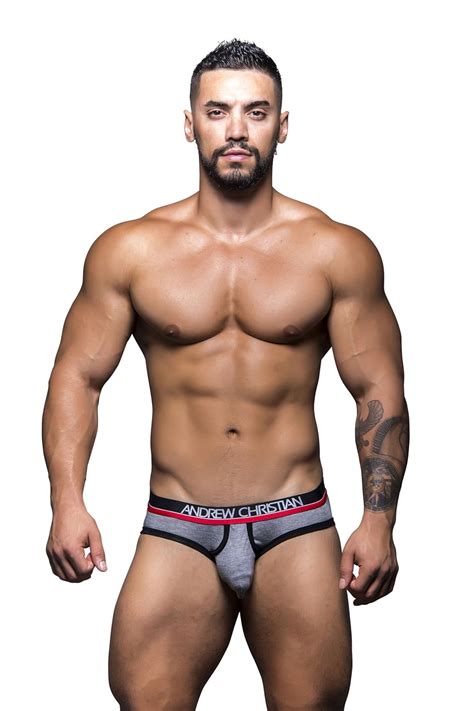 Andrew Christian Almost Naked Collection Heather Grey Color Tagless